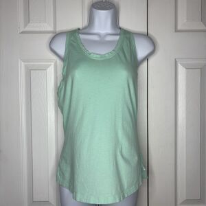 Fabletics Medium Mint Green Athletic Tank Top Flowy Workout Gym